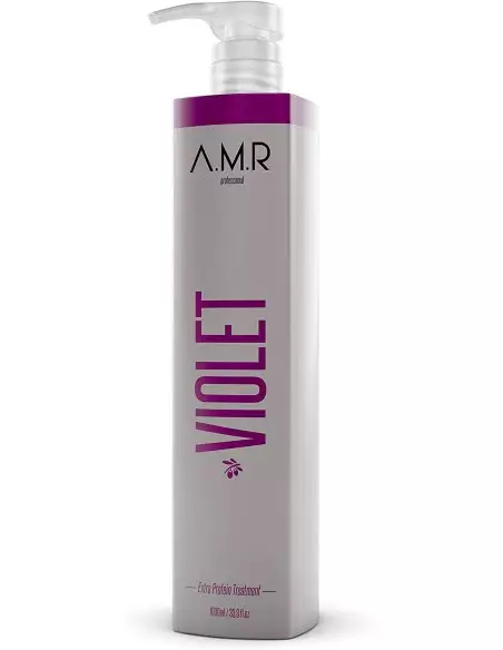 AMR Violet Protein Keratine Behandeling: Het Ultieme Anti-Geel keratine Behandeling