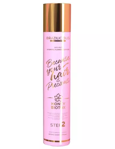Brazilicious Biotox Honey & Jasmineflower Step 2 - 1L - Het geheim van gezond, glad haar – Diepe reparatie