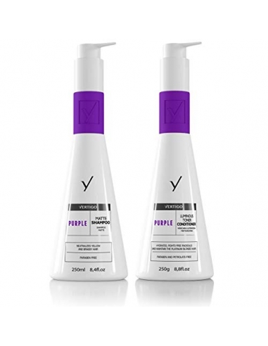 YBERA PARIS Care Kit Shampoo Matte Vertigo Roxo