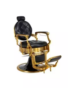 Mirplay KIRK GOLD kappersstoel – Professionele hydraulische kappersstoel voor kapperszaken