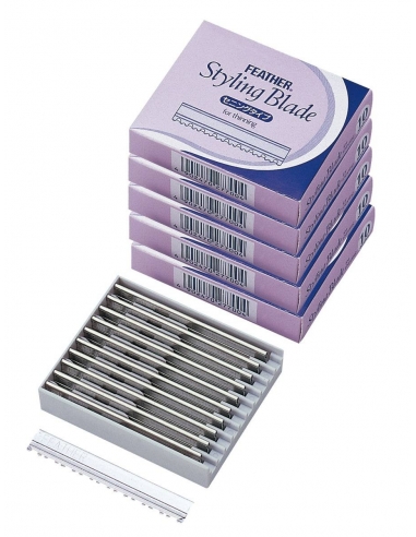 FEATHER THINNING BLADE 50 pcs