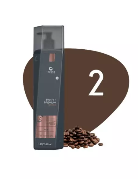Keratine behandeling honma tokyo coffee premium step 2 in 1 L 