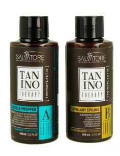 Salvatore Tanino Therapy 2 x 100 ml - Keratine behandeling - Glad en zijdezacht haar