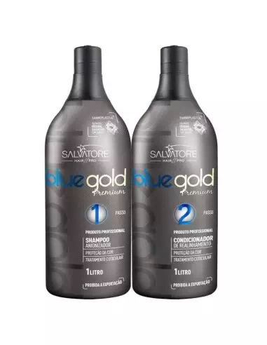 Salvatore Blue gold Premium - Braziliaanse...