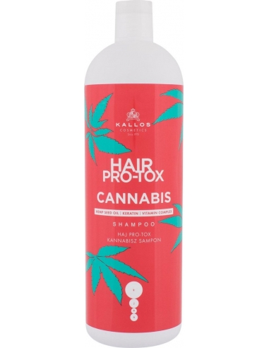 Kallos Hair Pro-Tox Cannabis Shampoo 1000ml