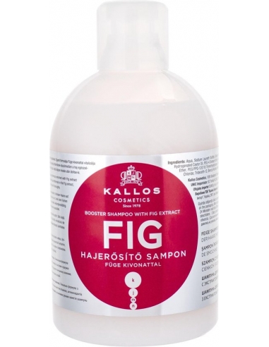 Kallos Fig Shampoo For Weak and Damaged Hair 1000ml