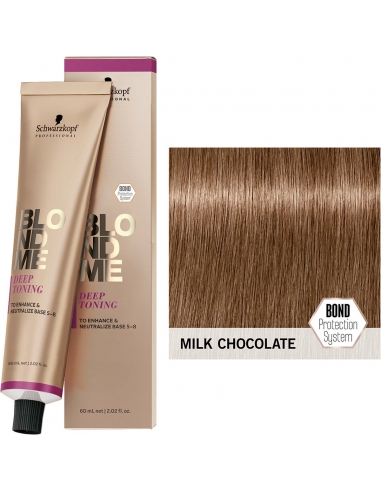 Schwarzkopf Professional BlondMe Deep Toning Milk Chocolate 60ml